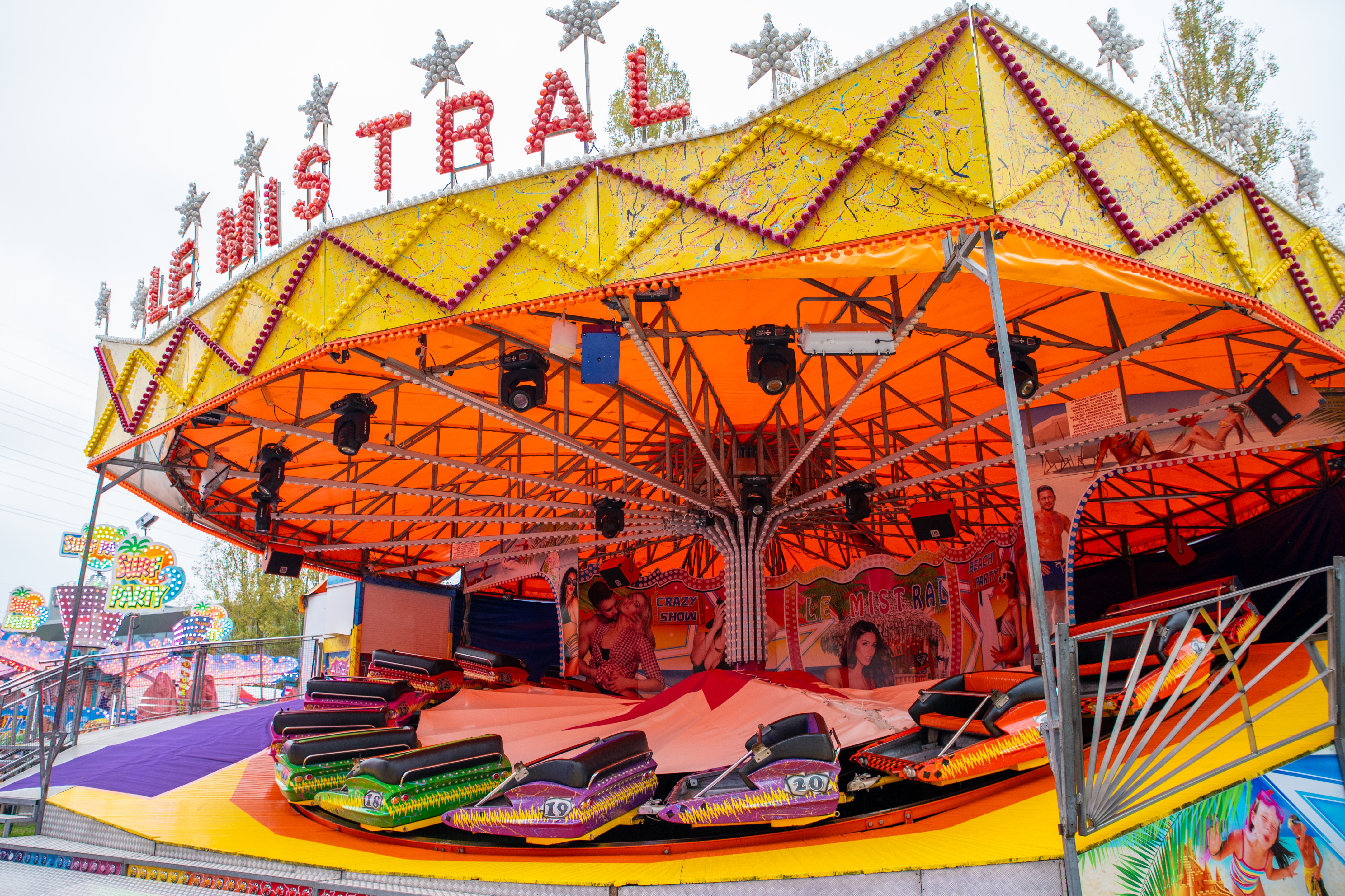 Foire Saint-Martin de Cergy-Pontoise Chenille Le Mistral