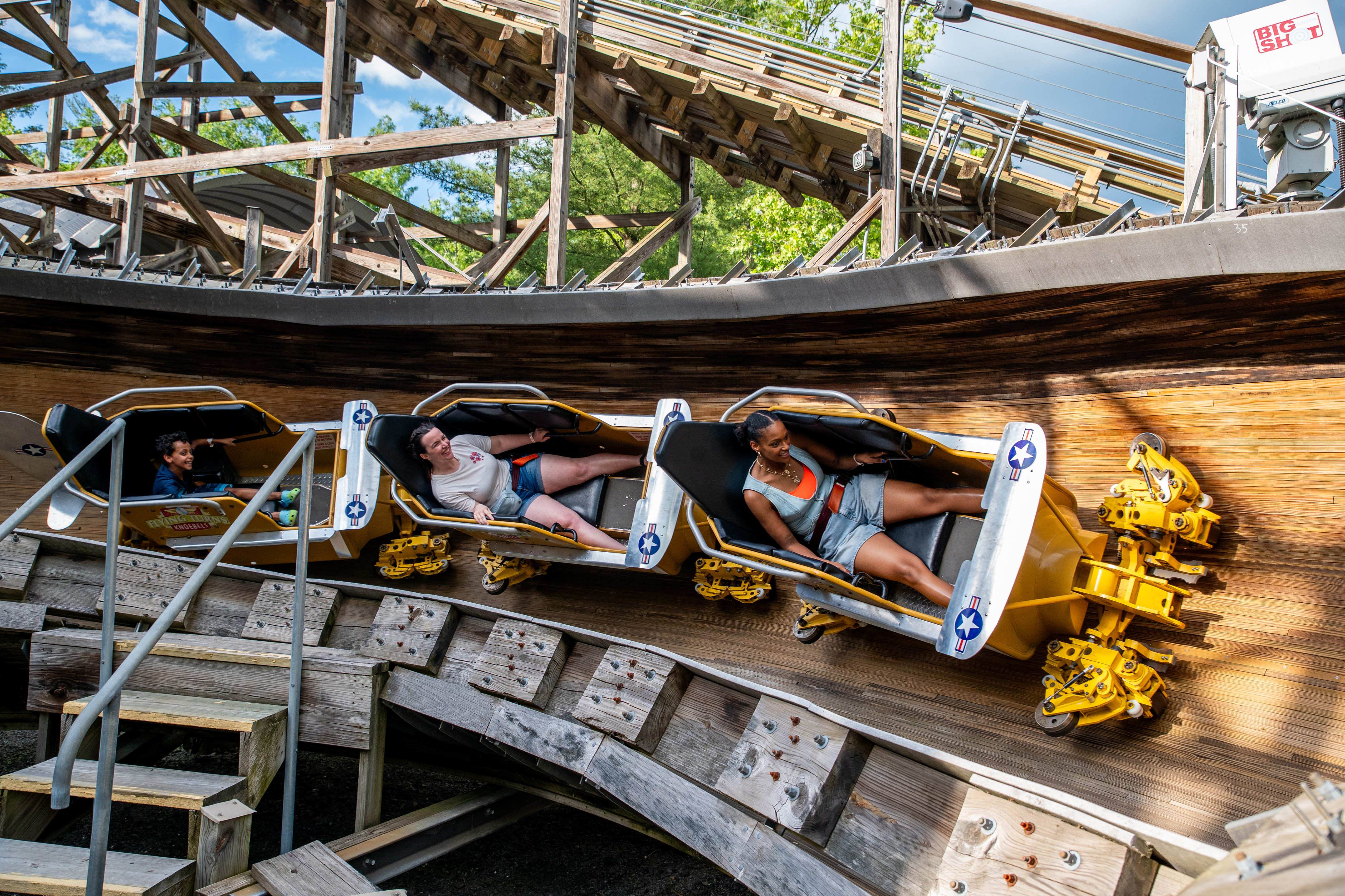 Knoebels Amusement Park & Resort Flying Turns