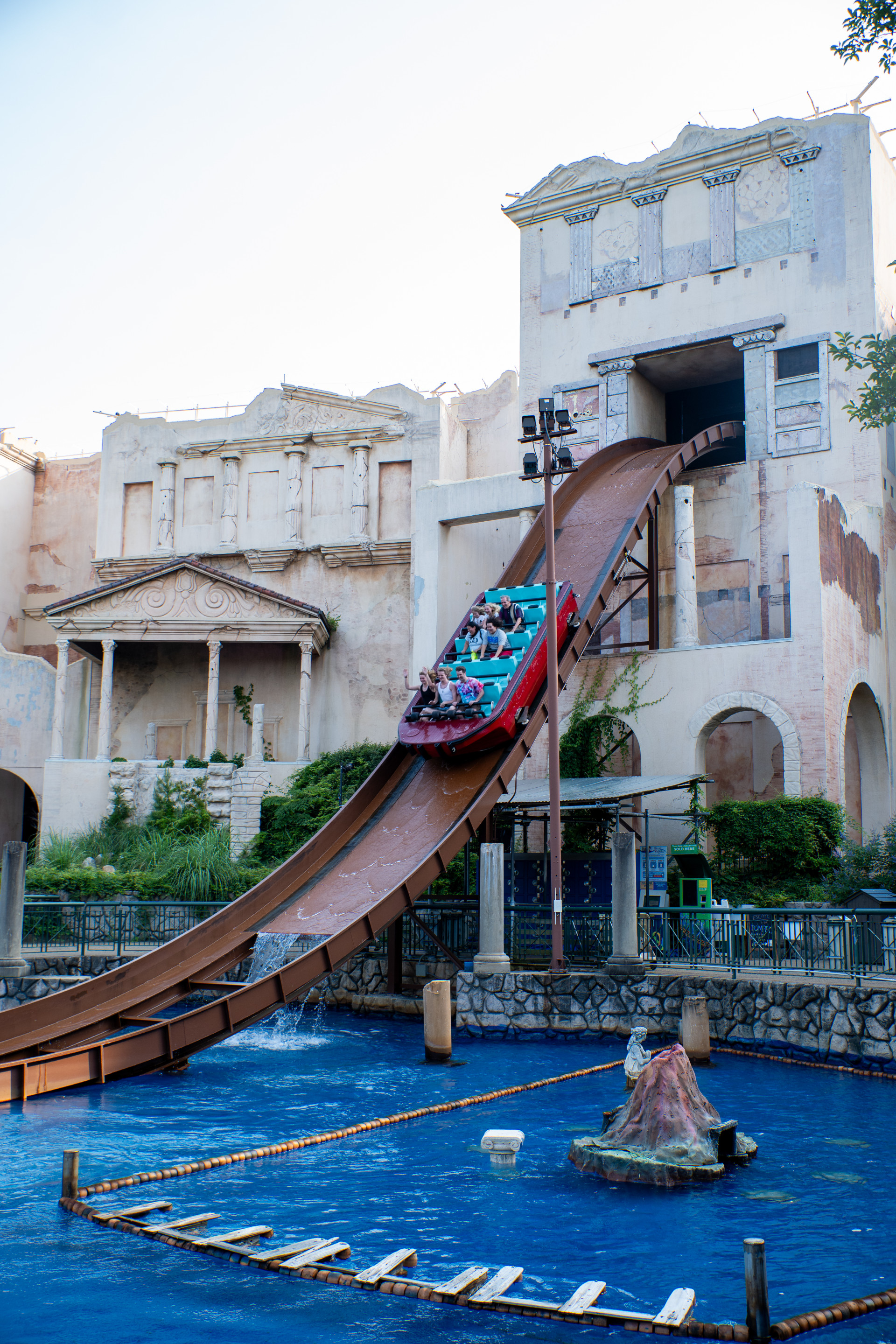 Busch Gardens Williamsburg Escape from Pompeii
