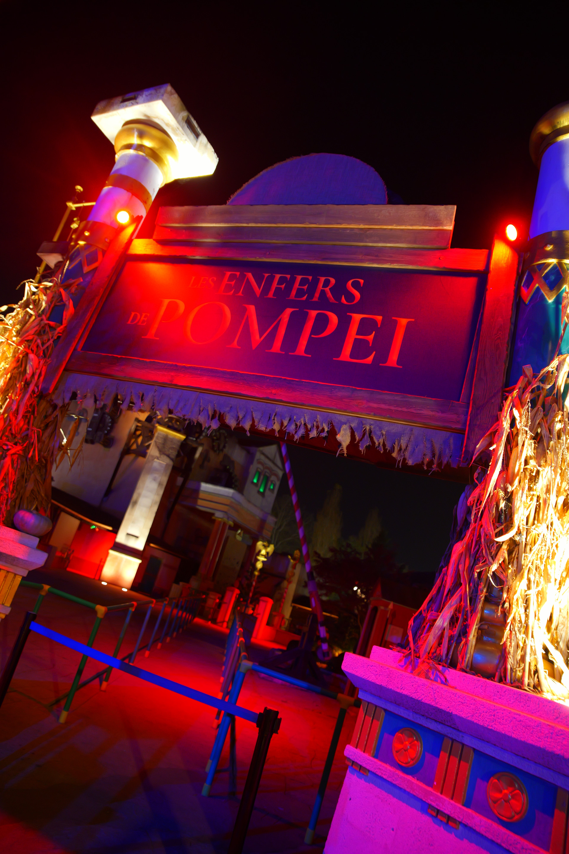 Parc Astérix Les Enfers de Pompéi