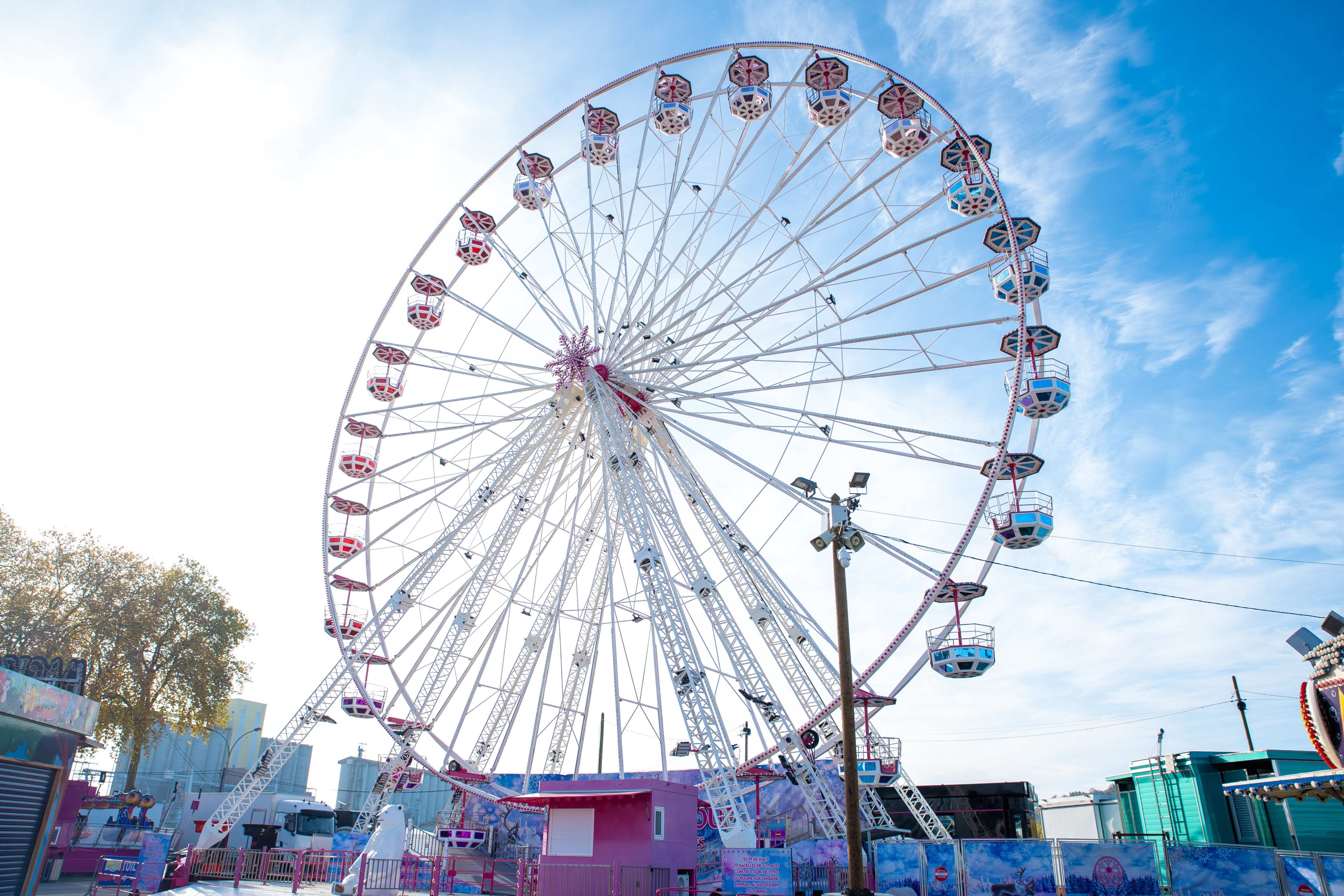 Foire Saint-Romain de Rouen Grande Roue La Reine des Neiges