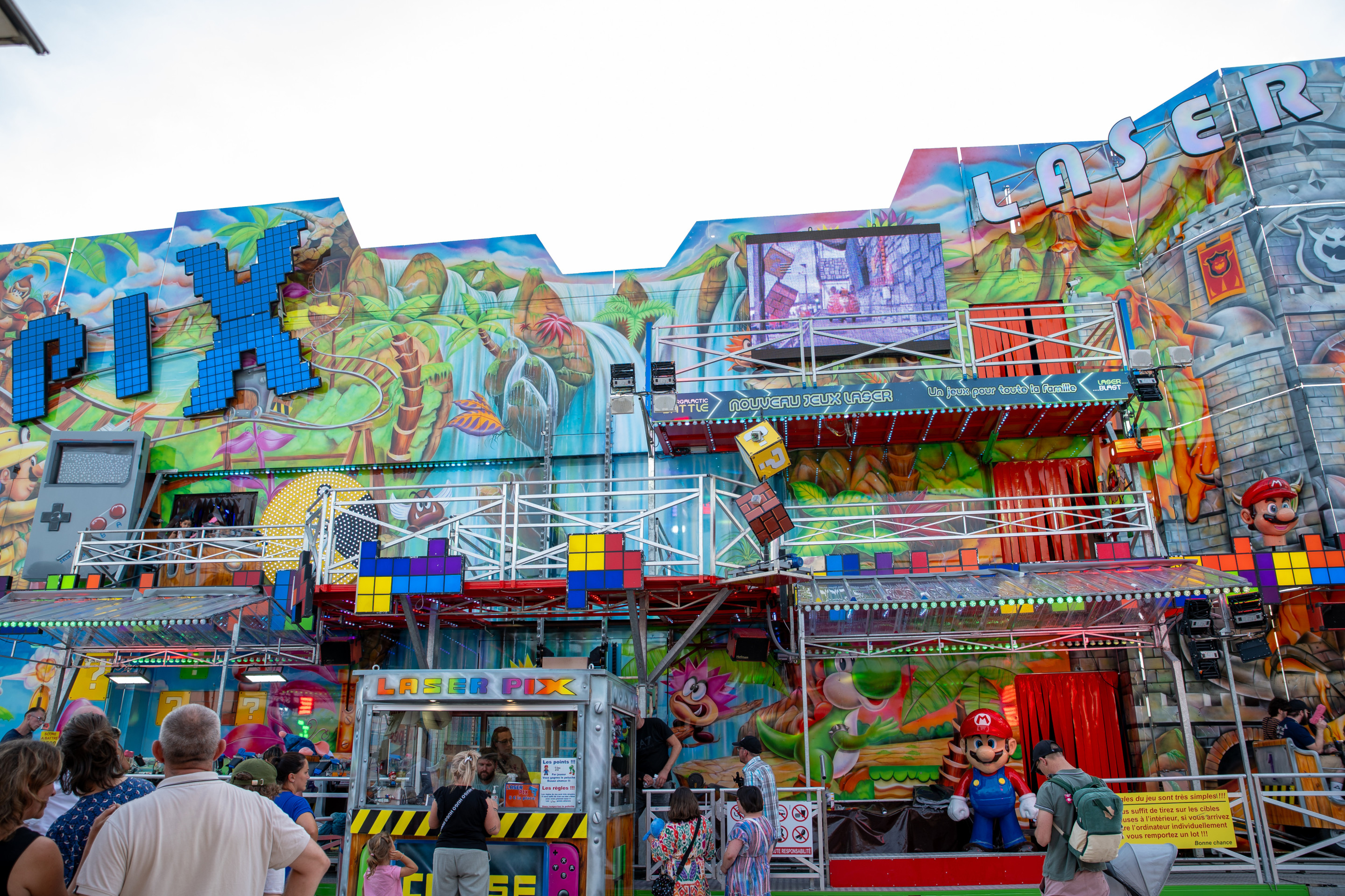 Foire aux manèges de Lille Pix Laser
