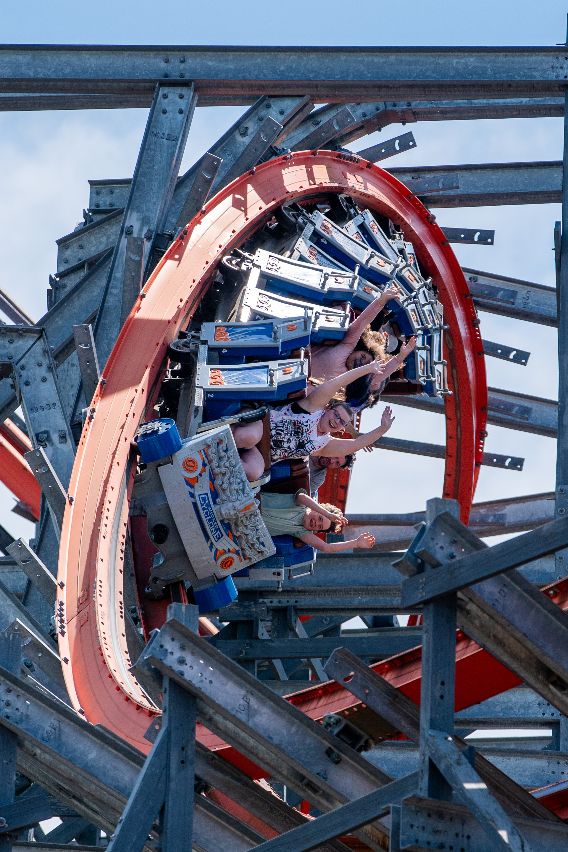 Six Flags New England Wicked Cyclone