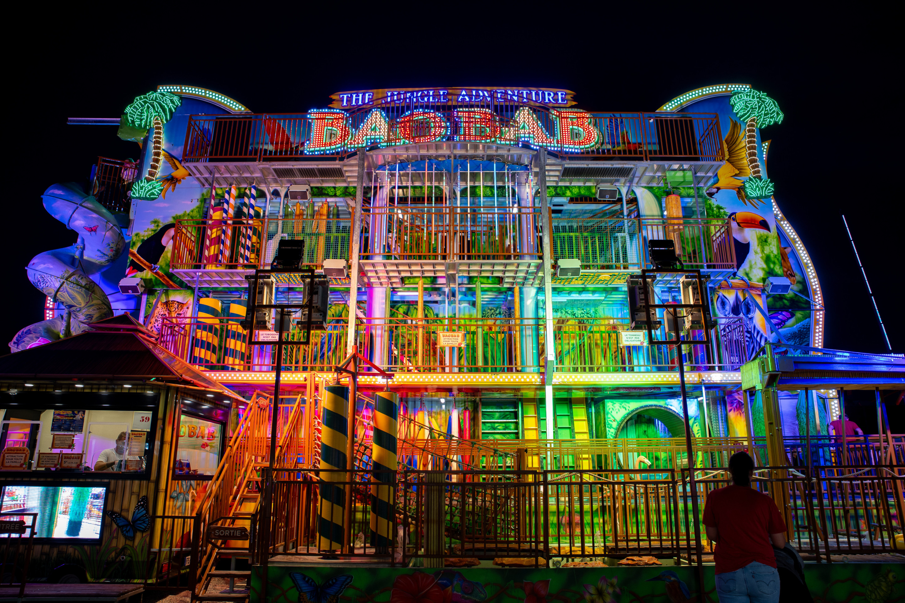 Foire aux manèges de Lille The Jungle Adventure Baobab