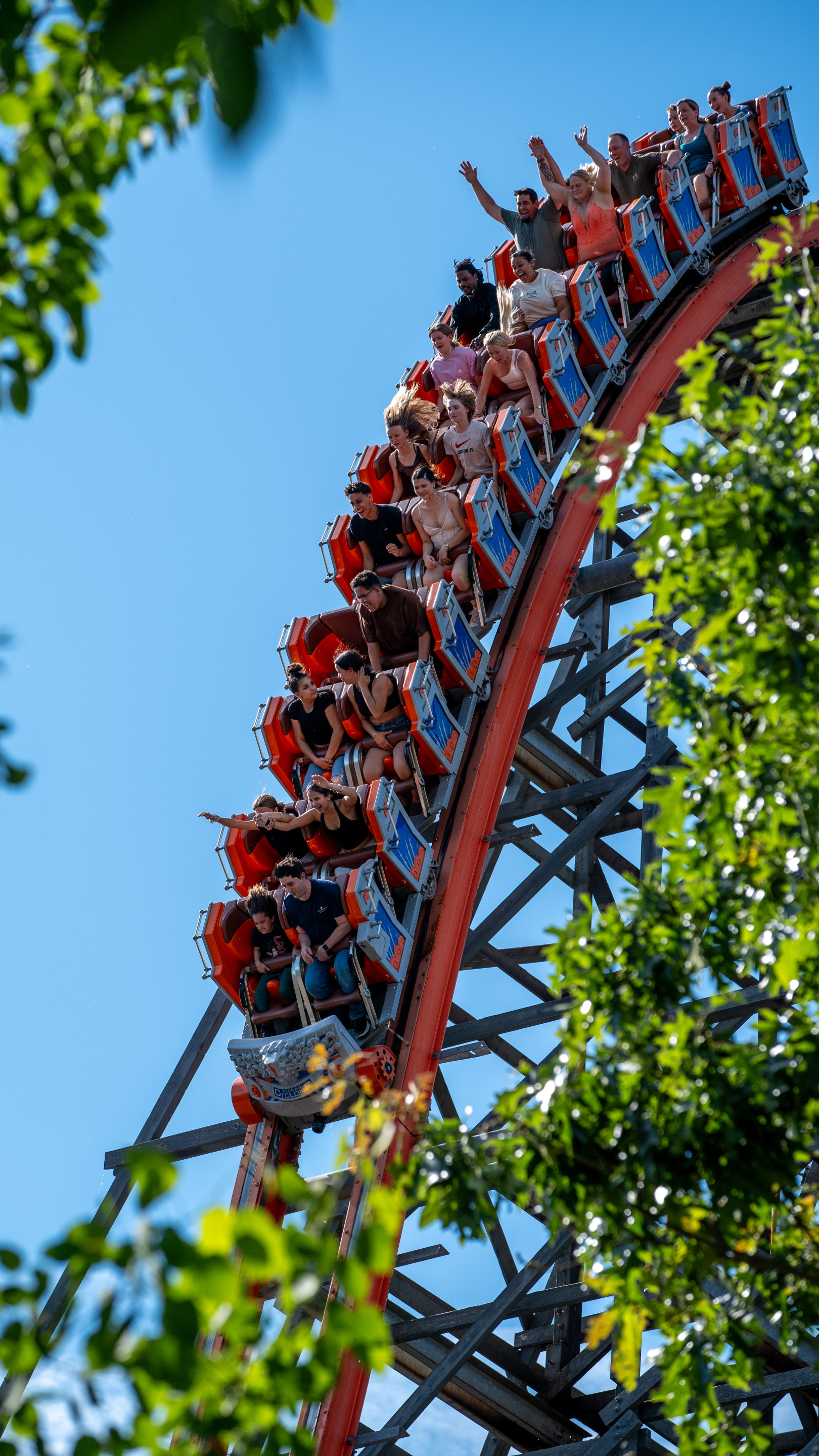 Six Flags New England Wicked Cyclone