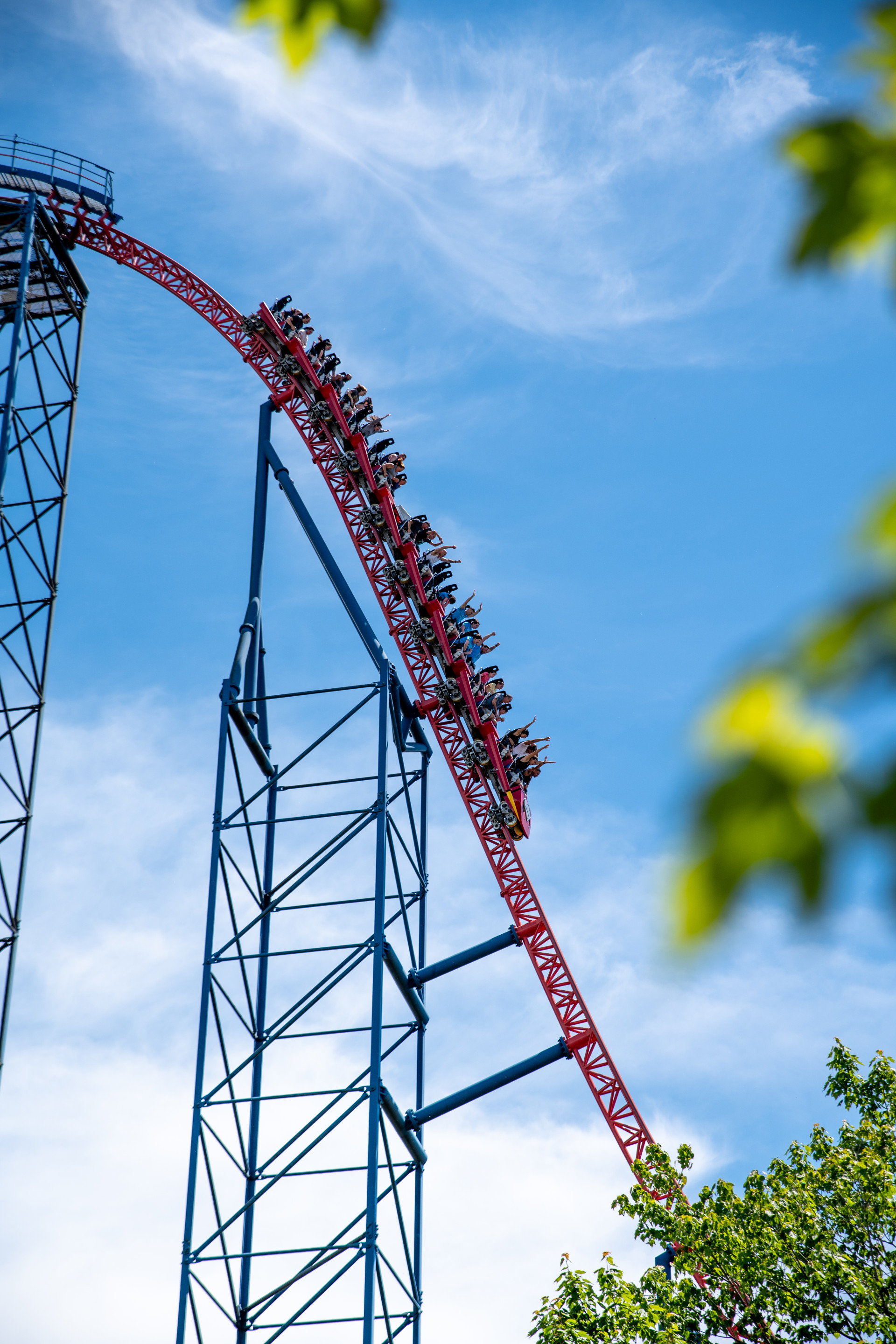 Six Flags New England Superman the Ride