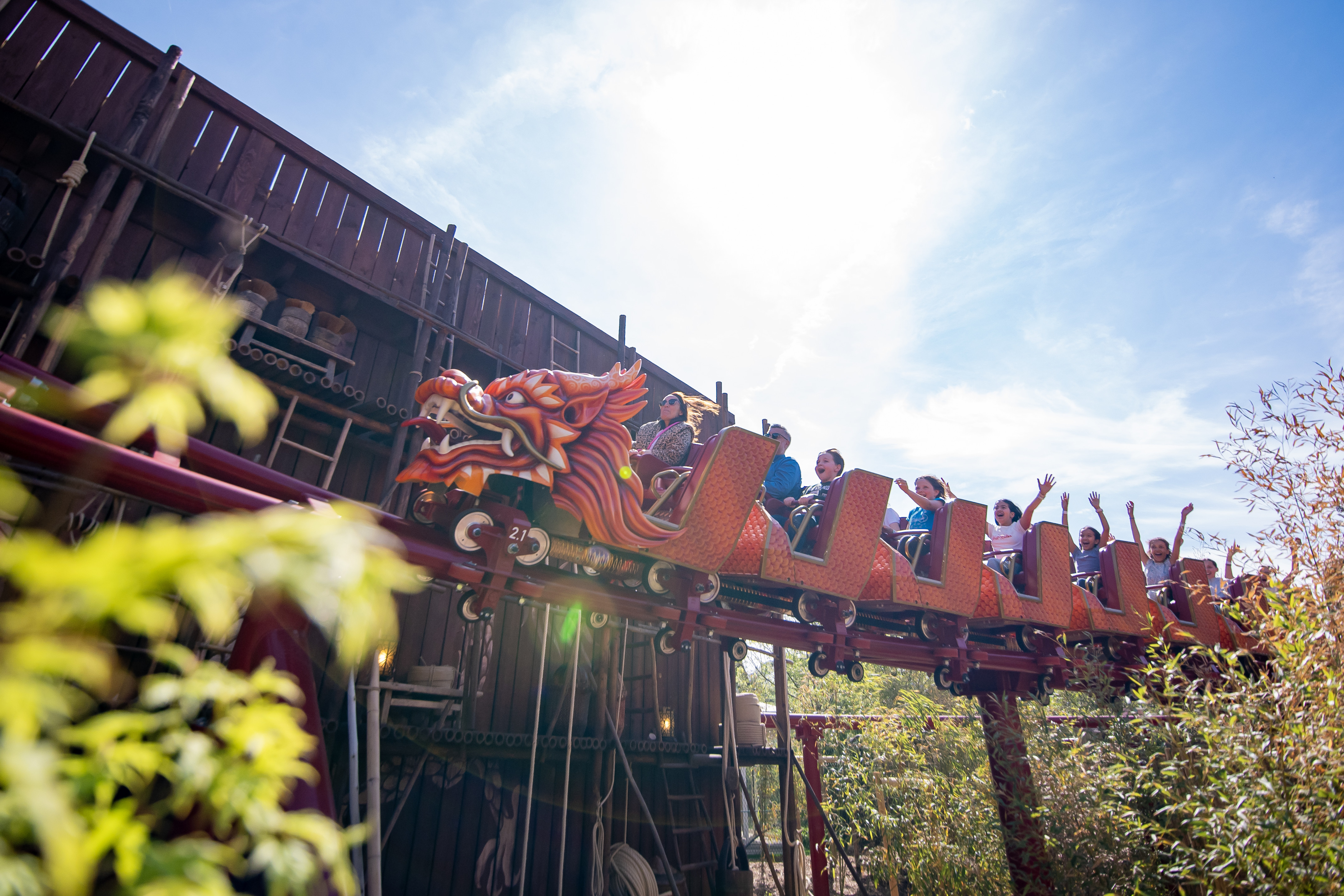 Jardin d'Acclimatation Défi du Dragon