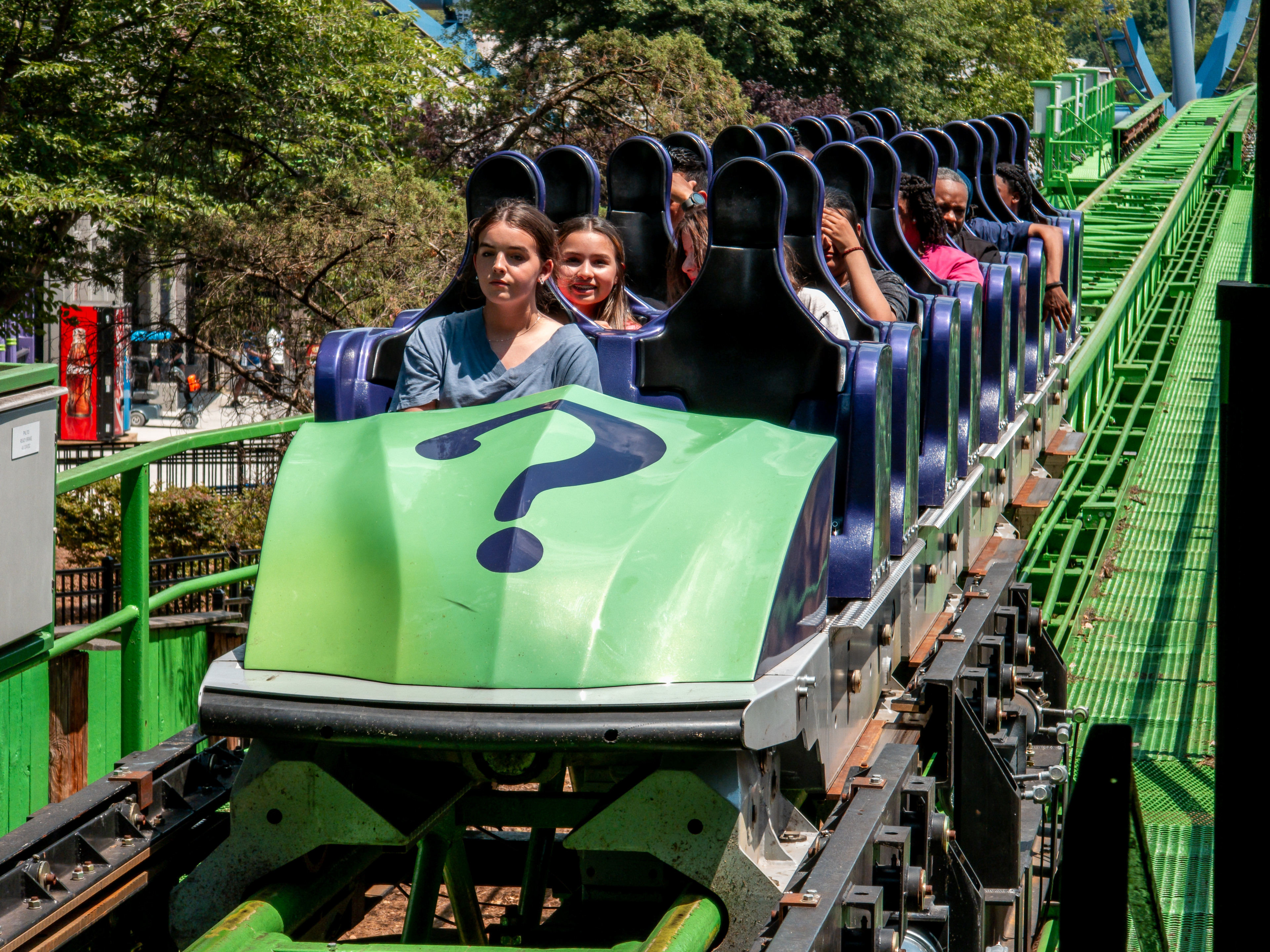 Six Flags Over Georgia The Riddler Mindbender